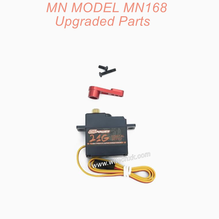 16-MN-Model-MN168-Upgrade-21G-Servo-Metal-Servo-Arm-Red(升级金属齿轮）(1)