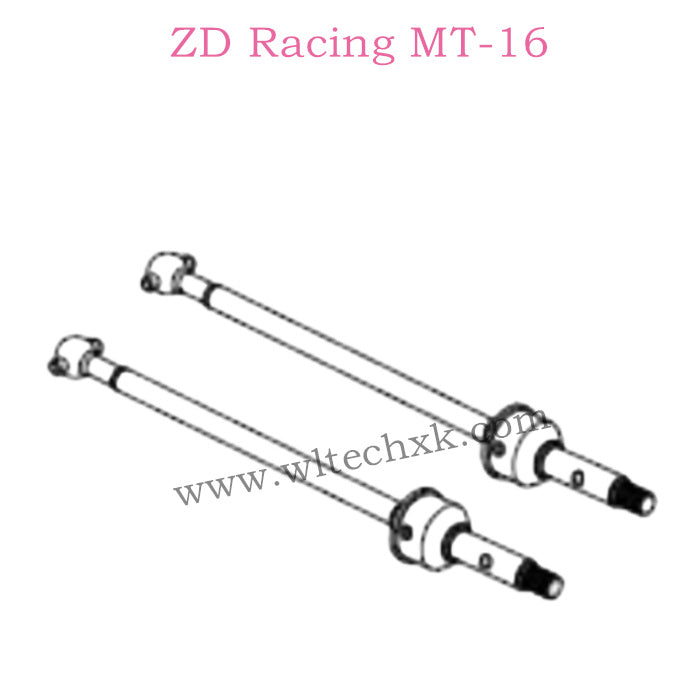 ZD Racing MT-16 Parts Front universal drive shaft group 16039