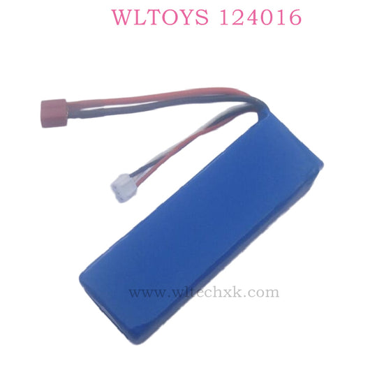 WLTOYS 124016 RC Car Original Part 1652 Battery 7.4V 2200mAh