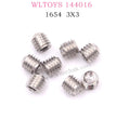 WLTOYS 144016 RC Car Part 1654 Mini Screw 3X3