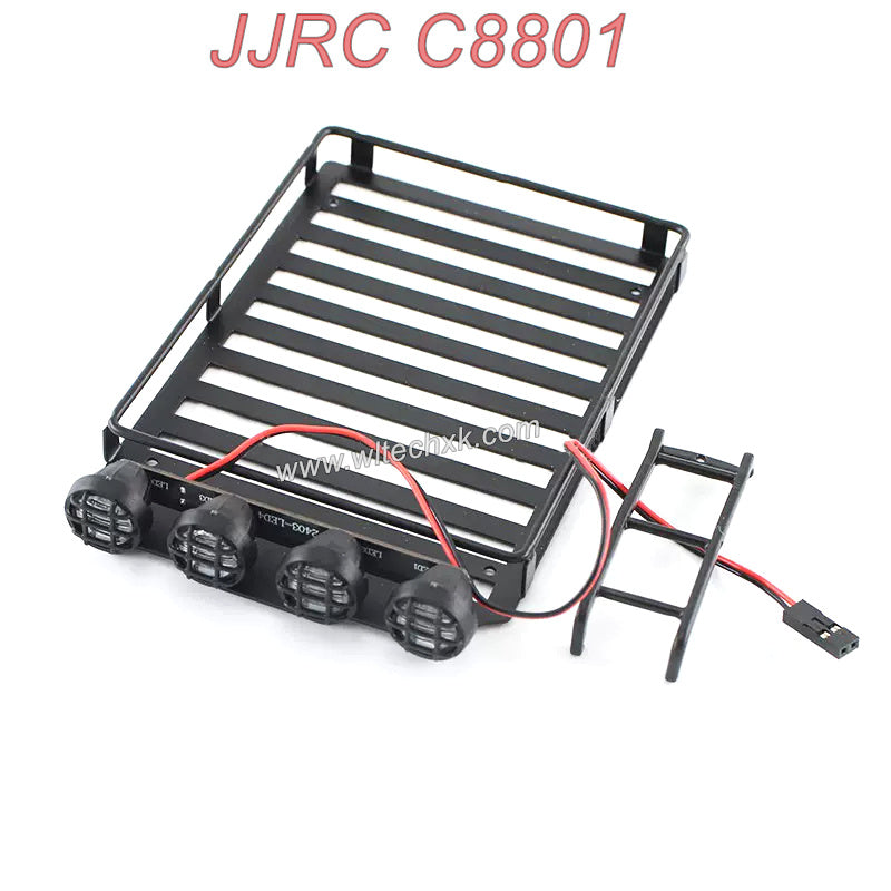 JJRC C8801 Original Parts Dark Gray Luggage Rack [Requires Assembly and Drilling]