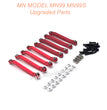 17-MN-MODEL-MN99-MN99S-MN91-Upgrades-Parts-Fixing-Connect-Rod-Red-1