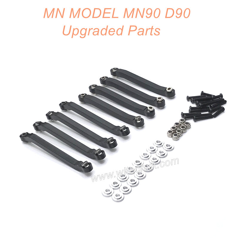 17-MNMODEL-MN90-D90-rc-car-Upgrades-Parts-Fixing-Connect-Rod-Black-1