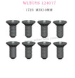 WLTOYS 124017 RC Car Parts 1723 Cross countersunk screw M3X10MM