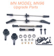 18-MN-MODEL-MN96-Upgrades-Parts-Front-and-Rear-Axle-Assembly-and-Connect-Rods-Black-1