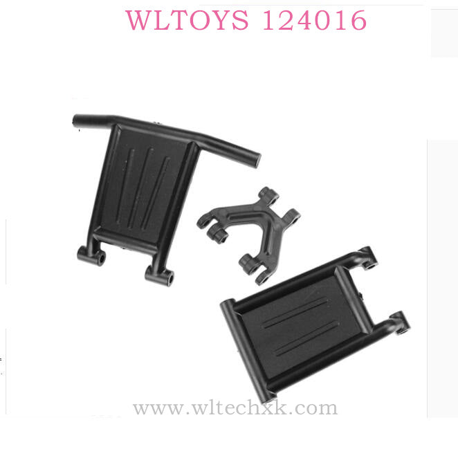 WLTOYS 124016 RC Car Original Part 1840 Front and Rear Cllision Avoidance Group