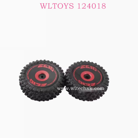 WLTOYS 124018 RC Car Original parts 1841 1842 Front Wheel