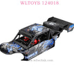 WLTOYS 124018 RC Car Original parts 1843 Car Shell Components