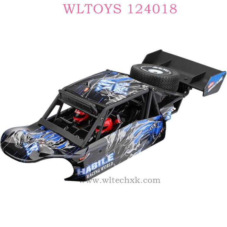 WLTOYS 124018 RC Car Original parts 1843 Car Shell Components