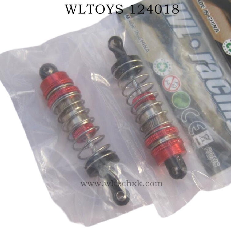 WLTOYS 124018 RC Car Original parts 1849 1850 Front Rear Shock Absorder