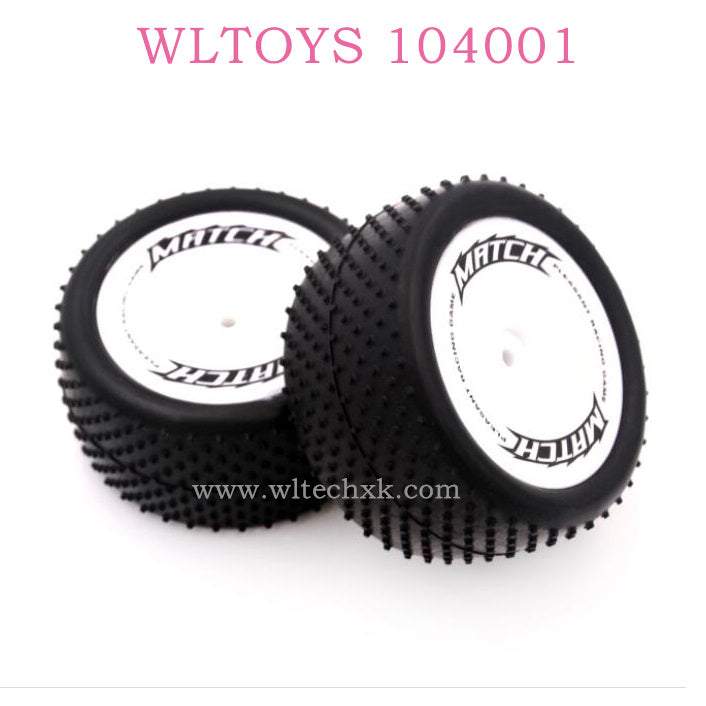 WLTOYS 104001 RC Car Original parts 1883 Rear Wheels