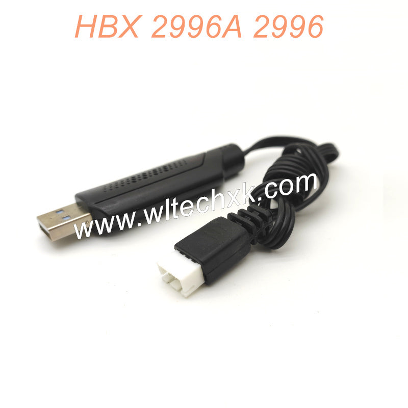 HAIBOXING HBX 2996A 2996 RC CAR Parts USB Charger 18859E-E001