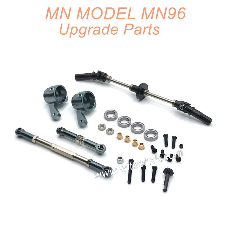 19-MN-MODEL-MN96-Upgrades-Parts-Front-Axle-Assembly-and-Connect-Rods-Titanium