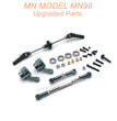 19-MN-MODEL-MN98-D98-Upgrades-Parts-Front-Axle-Assembly-and-Connect-Rods-Titanium-1