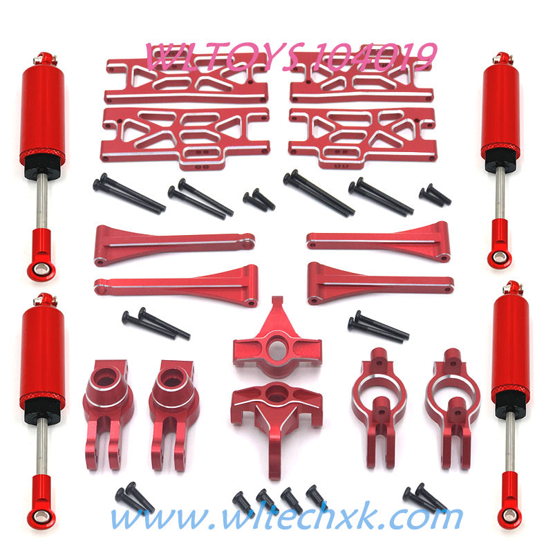 WLTOYS 104019 Upgrade Parts Shock Kit List