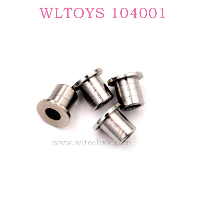 WLTOYS 104001 RC Car Original parts 1904 Flange Copper Sleeve 6.5X5.6MM