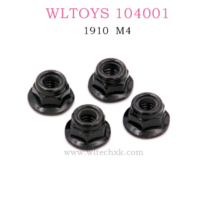 WLTOYS 104001 RC Car Original parts 1910 Aluminum sleeve