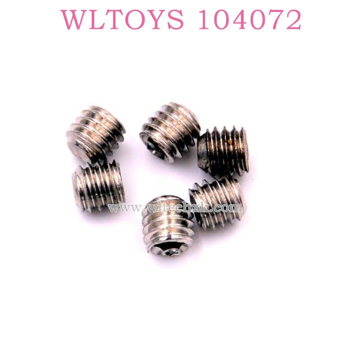 Original part of WLTOYS 104072 RC Car 1940 Hexagon socket screws M4X4