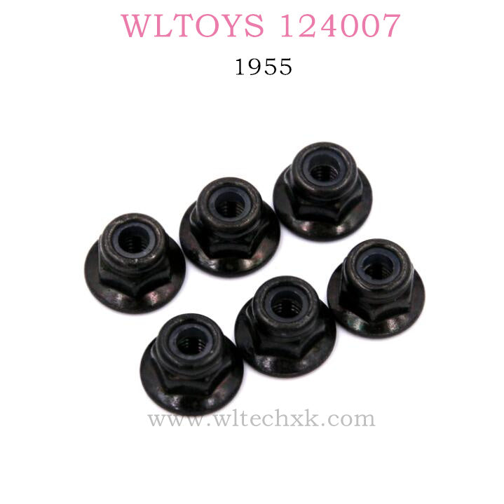 WLTOYS 124007 RC Car Original parts 1955 M3 Lock Nut