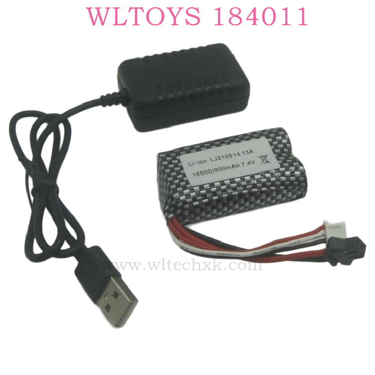 WLTOYS 184011 Parts 1986 Battery and USB Charger Original parts