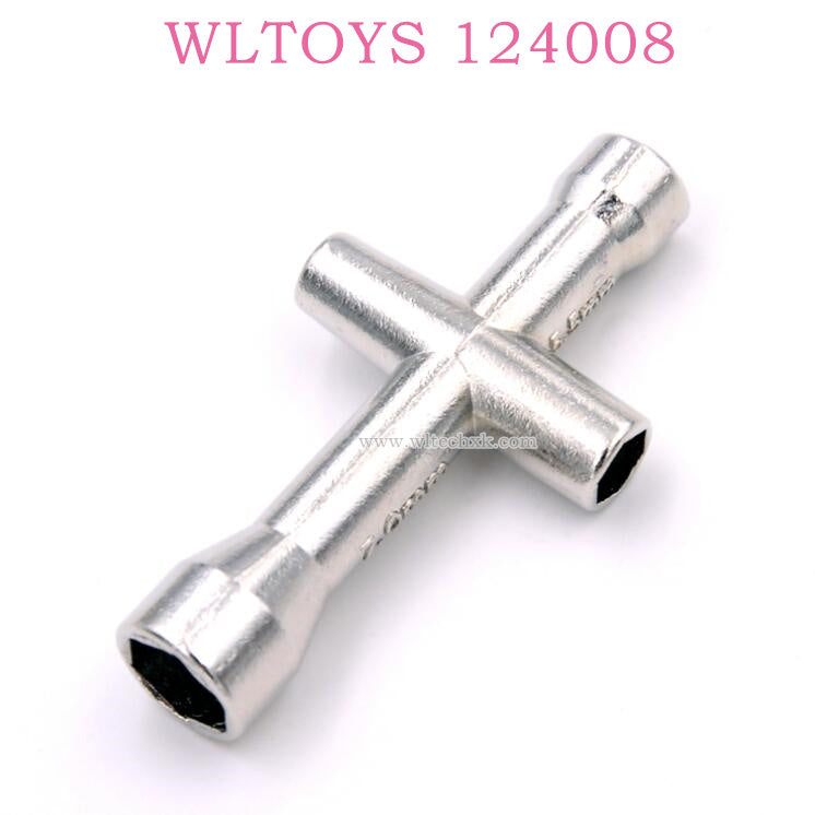 Original part of WLTOYS 124008 1/12 RC Car 1989 Cross Copper tool