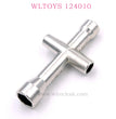 Original WLTOYS 124010 RC Car part 1989 Cross copper tool