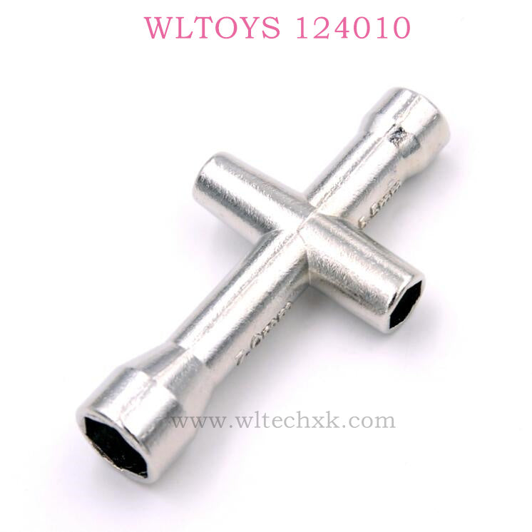 Original WLTOYS 124010 RC Car part 1989 Cross copper tool