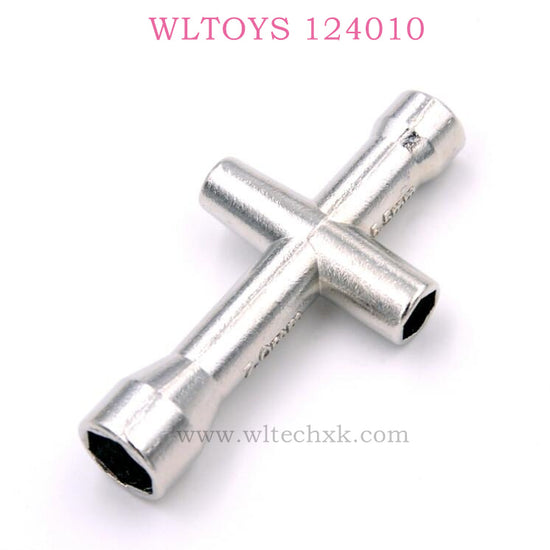 Original WLTOYS 124010 RC Car part 1989 Cross copper tool