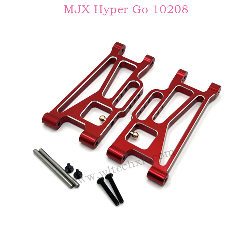 MJX Hyper Go 10208 RC Car Upgrades Parts Rear Swing Arm red