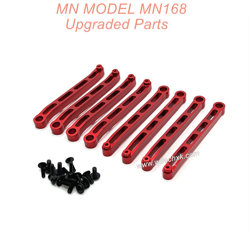 20-MN-Model-MN168-Upgrade-Metal-Chassis-Fixing-Rod-Red(1)