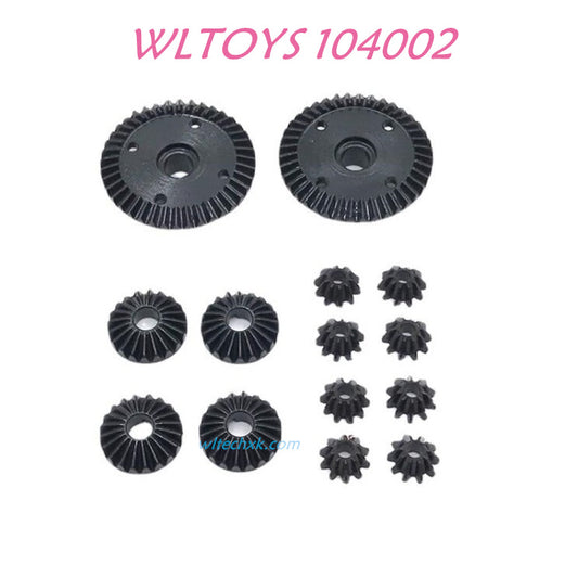 WLTOYS 104002 1/10  RC Car Differential Gear Upgrade