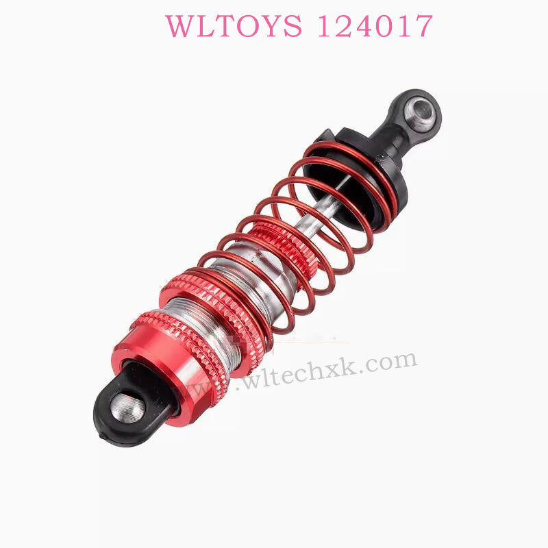 WLTOYS 124017 RC Car Front Shocks Red