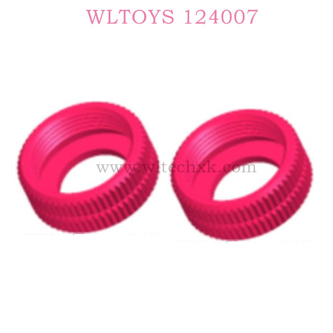 WLTOYS 124007 RC Car Original parts 2022 Shock Absorber Sealing Cap 11x4.5