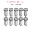 WLTOYS 284131 1/28 RC Car Original parts 2037 Cross round head and pointed tail self-tapping screws 1.4X7PA D2