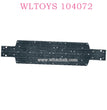 Original part of WLTOYS 104072 RC Car 2087 Metal Bottom Plate