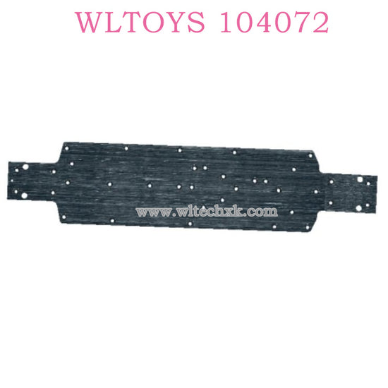 Original part of WLTOYS 104072 RC Car 2087 Metal Bottom Plate