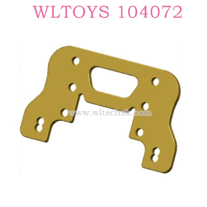 Original part of WLTOYS 104072 RC Car 2089 Rear Shock Plate