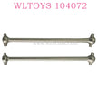 Original part of WLTOYS 104072 RC Car 2093 Rear Bone Dog Shaft