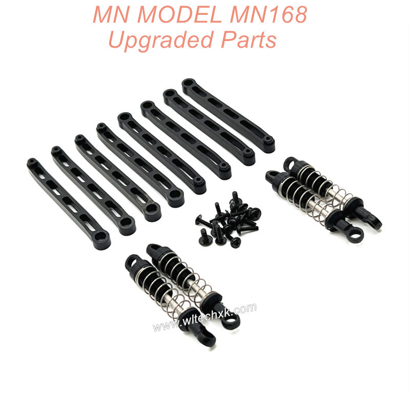 21-MN-Model-MN168-Upgrade-Metal-Shock-Chassis-Fixing-Rod-Black(1)