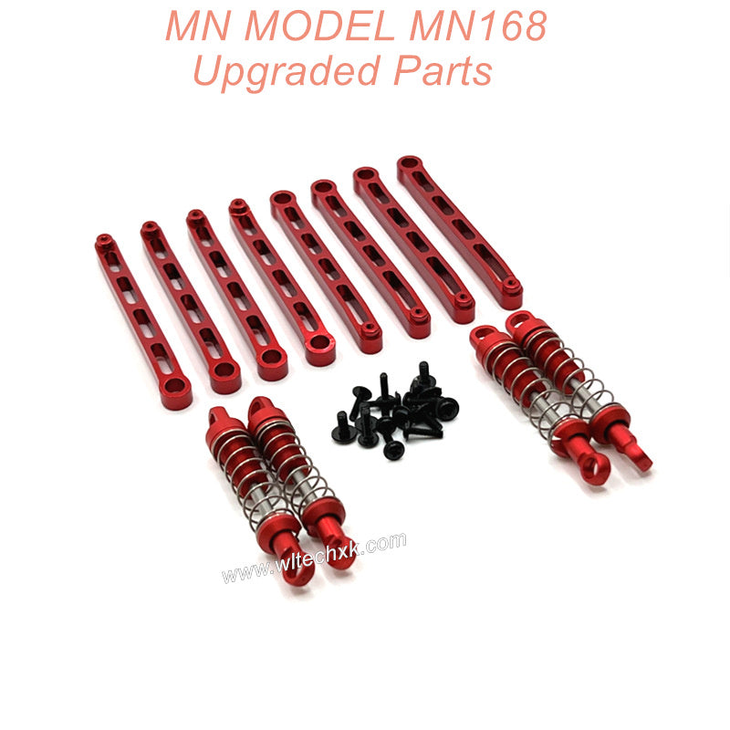 21-MN-Model-MN168-Upgrade-Metal-Shock-Chassis-Fixing-Rod-Red(1)