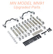 21-MNMODEL-MN91-rc-car-Upgrades-Parts-Connect-Rods-and-Fixing-Seat-Silver