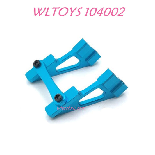 WLTOYS 104002 Tail Support Frame Upgrade 1/10 brushless 4WD Brushless 60km/h RC Car blue