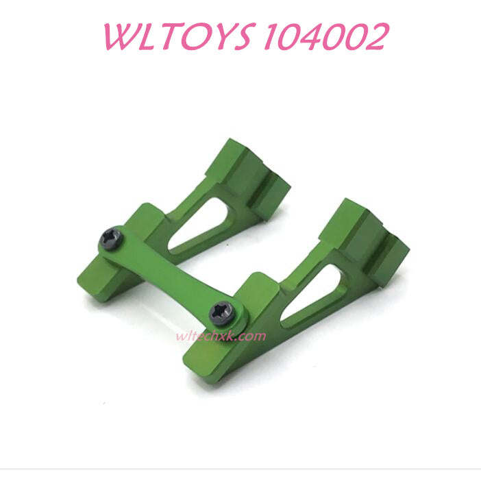 WLTOYS 104002 Tail Support Frame Upgrade 1/10 brushless 4WD Brushless 60km/h RC Car green