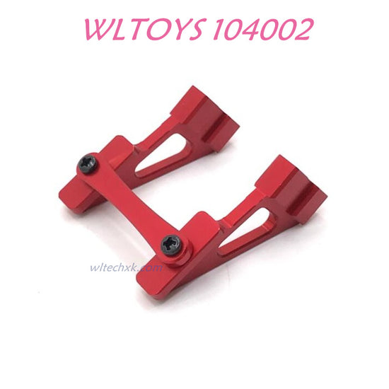 WLTOYS 104002 Tail Support Frame Upgrade 1/10 brushless 4WD Brushless 60km/h RC Car red