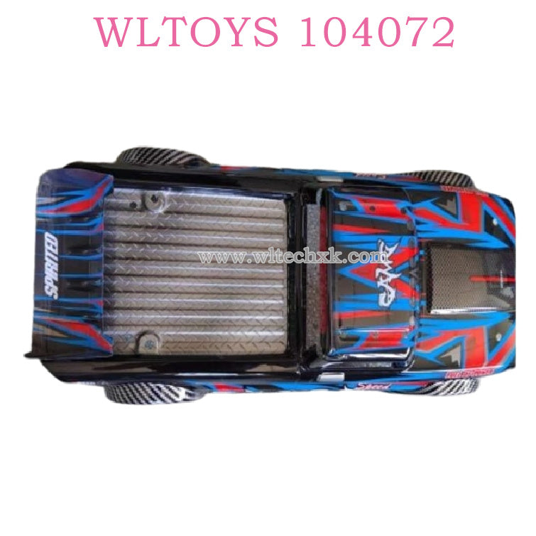 Original part of WLTOYS 104072 RC Car 2103 PVC Car Shell