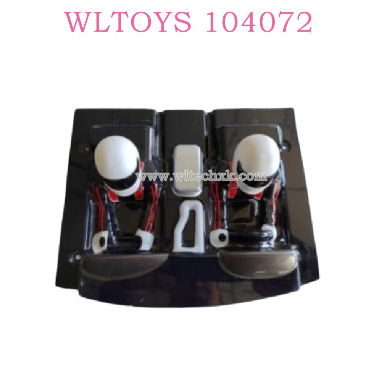 WLTOYS 104072 RC Car Original part 2107 Cab Components
