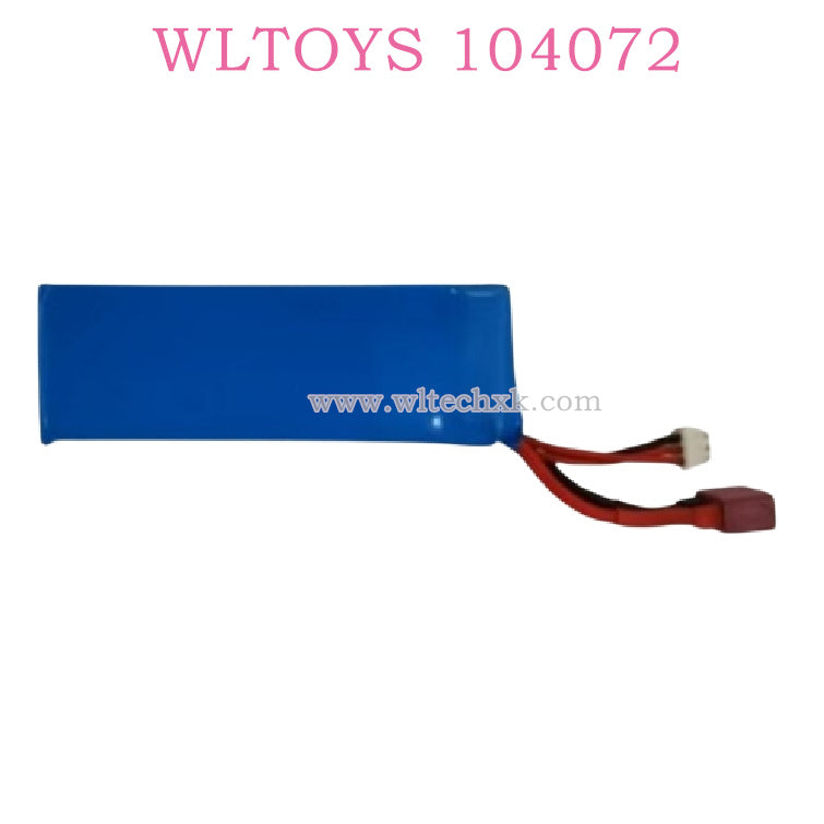 WLTOYS 104072 RC Car Original part 2190 7.4V 3000mAh Battery T-plug