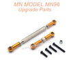 22-MN-MODEL-MN96-Upgrades-Parts-Steering-and-Servo-Connect-Rods-Gold