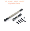 22-MN-MODEL-MN99-MN99S-Upgrades-Parts-Steering-and-Servo-Connect-Rods-Black