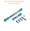 22-MN-MODEL-MN99-MN99S-Upgrades-Parts-Steering-and-Servo-Connect-Rods-Blue